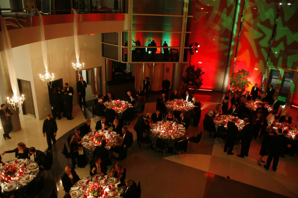 Elegant Dinner Party in the Atrium